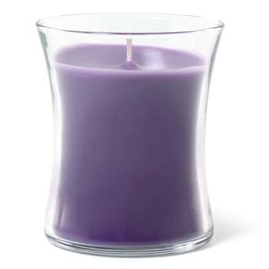 Belize Beautiful Garden purple candle jar 13 oz NEW soy wax blend